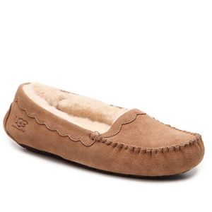 UGG AUSTRALIA SCALLOP SUEDE SLIPPER
